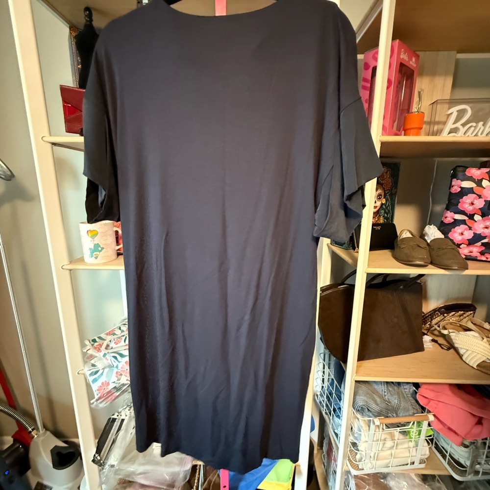 COS navy T-Shirt Dress Size Small nwt - Picture 6 of 7